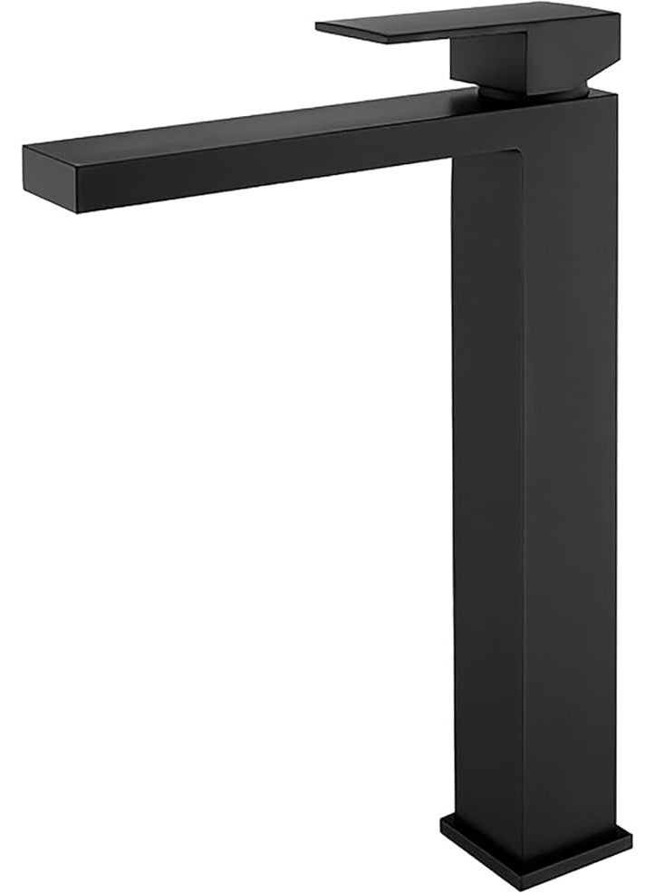 واي دي خلاط حوض مربع طويل | صنبور حوض حمام عصري | خلاط مياه بذراع واحد | صنبور حوض غسيل مثبت على السطح | مصنوع من النحاس المتين - Image 1